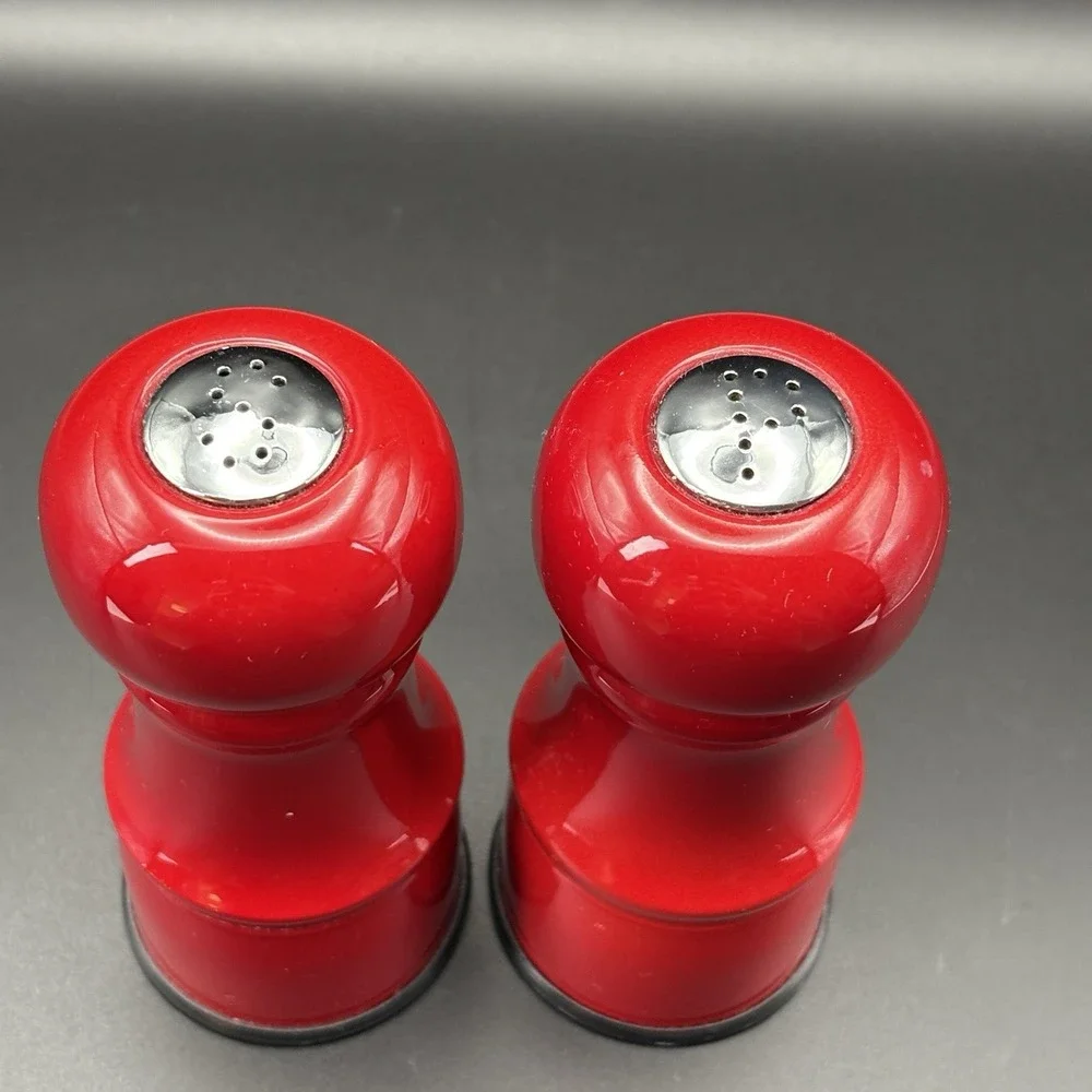 🧂🔥Trudeau Maison Red Salt‎ & Pepper Shaker Set | MCM Table Decor